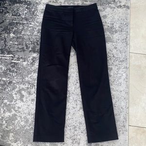 Talbots black textured work pants